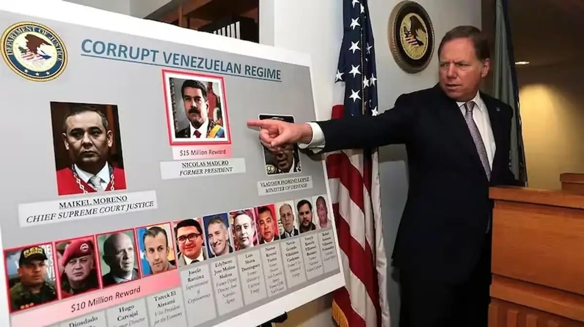 Госдеп назвал лидера Венесуэлы Мадуро главой группировки «Картель солнц» и обвинил в «разрушении жизней американцев» с помощью наркотиков